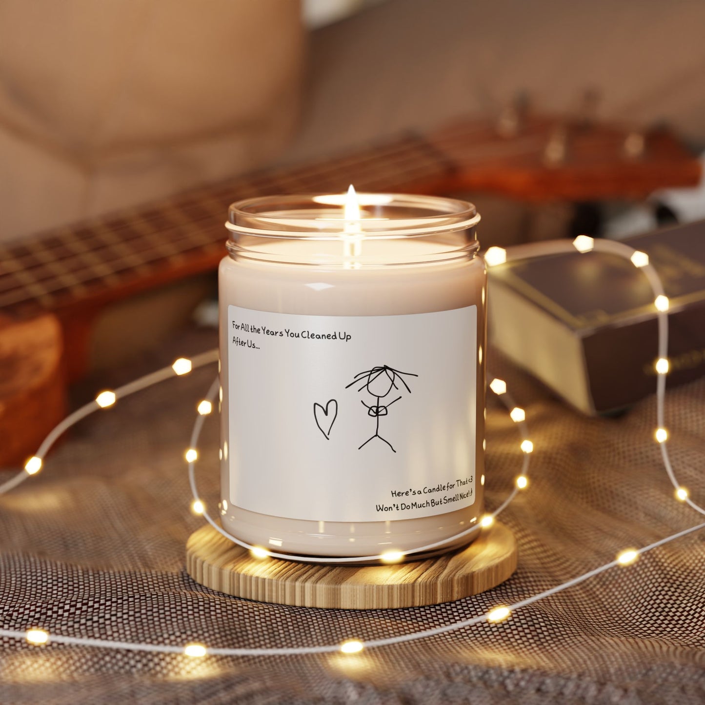Funny Mothers Day Gift - Scented Soy Candle, 9oz